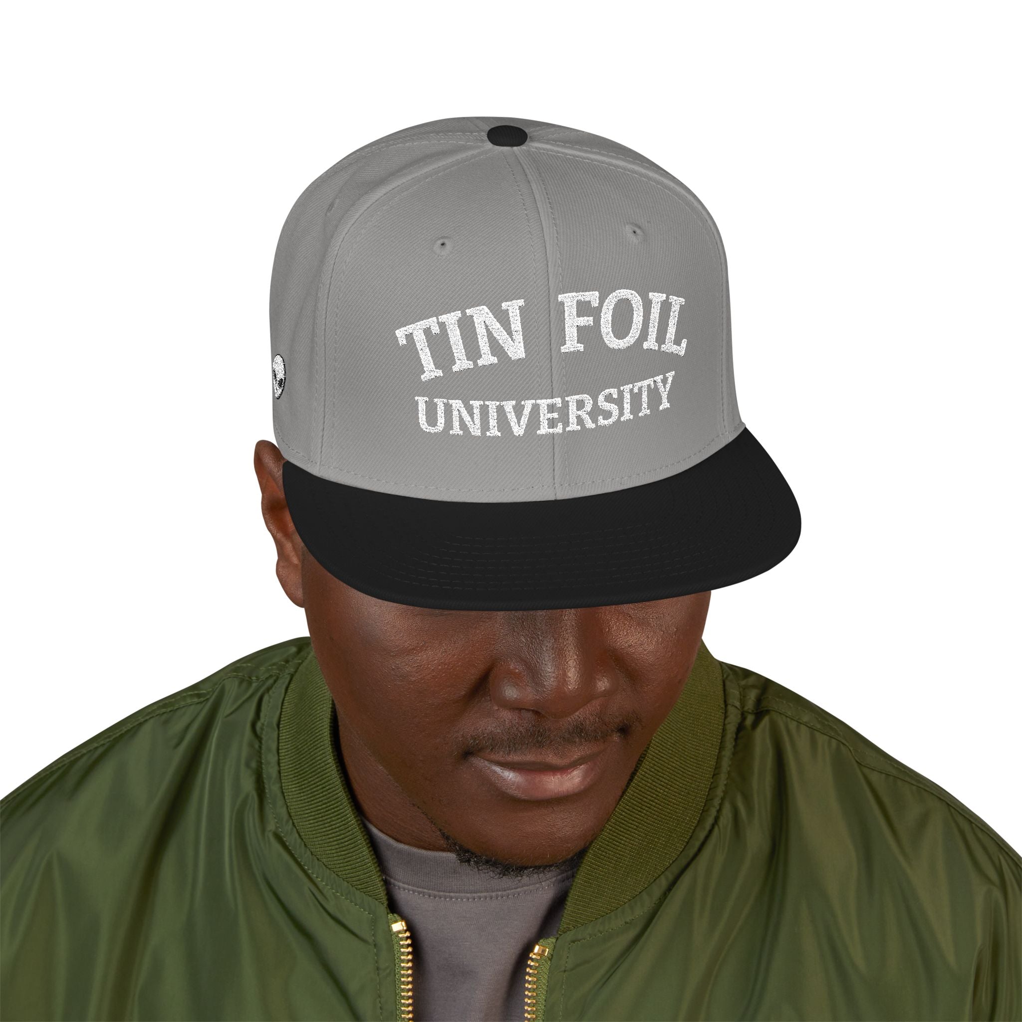TIN FOIL UNIVERSITY  TFU Snapback (Embroidery)