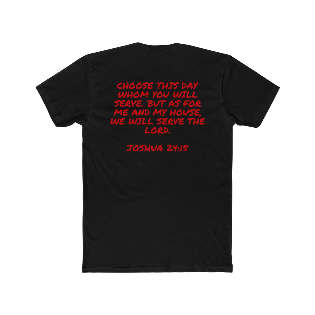 Christian Faith T-Shirt - "MADE UP MIND" Scripture Tee (Joshua 24:15)
