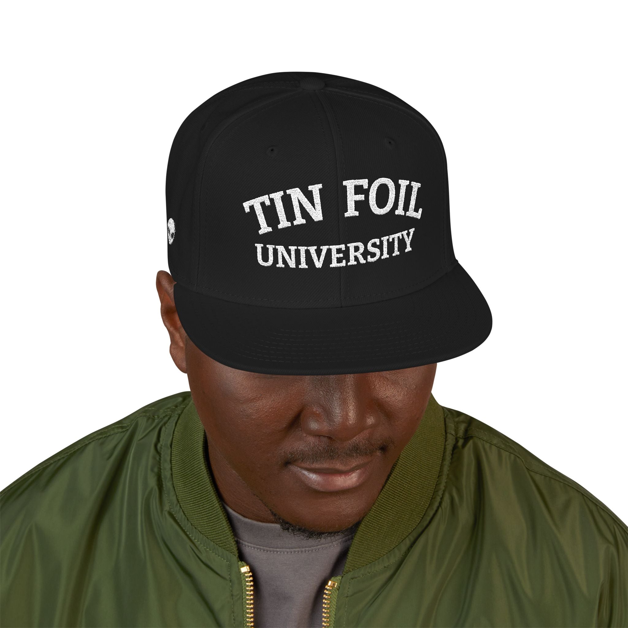 TIN FOIL UNIVERSITY  TFU Snapback (Embroidery)