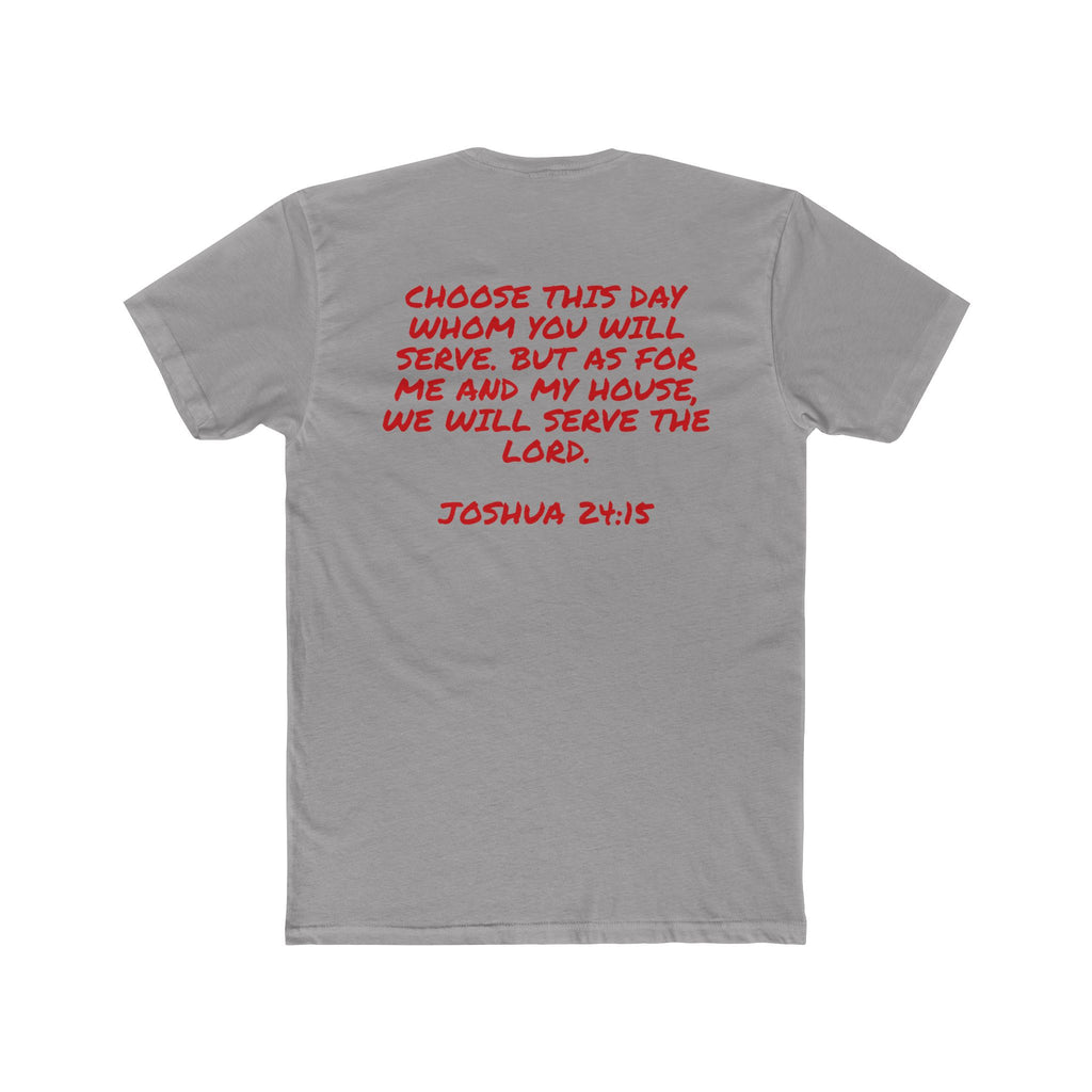Christian Faith T-Shirt - "MADE UP MIND" Scripture Tee (Joshua 24:15)
