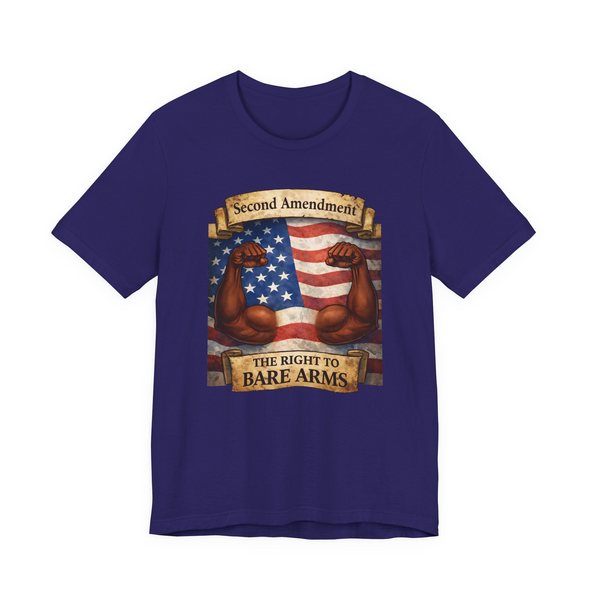Second Amendment 'The Right to Bare Arms' T-Shirt