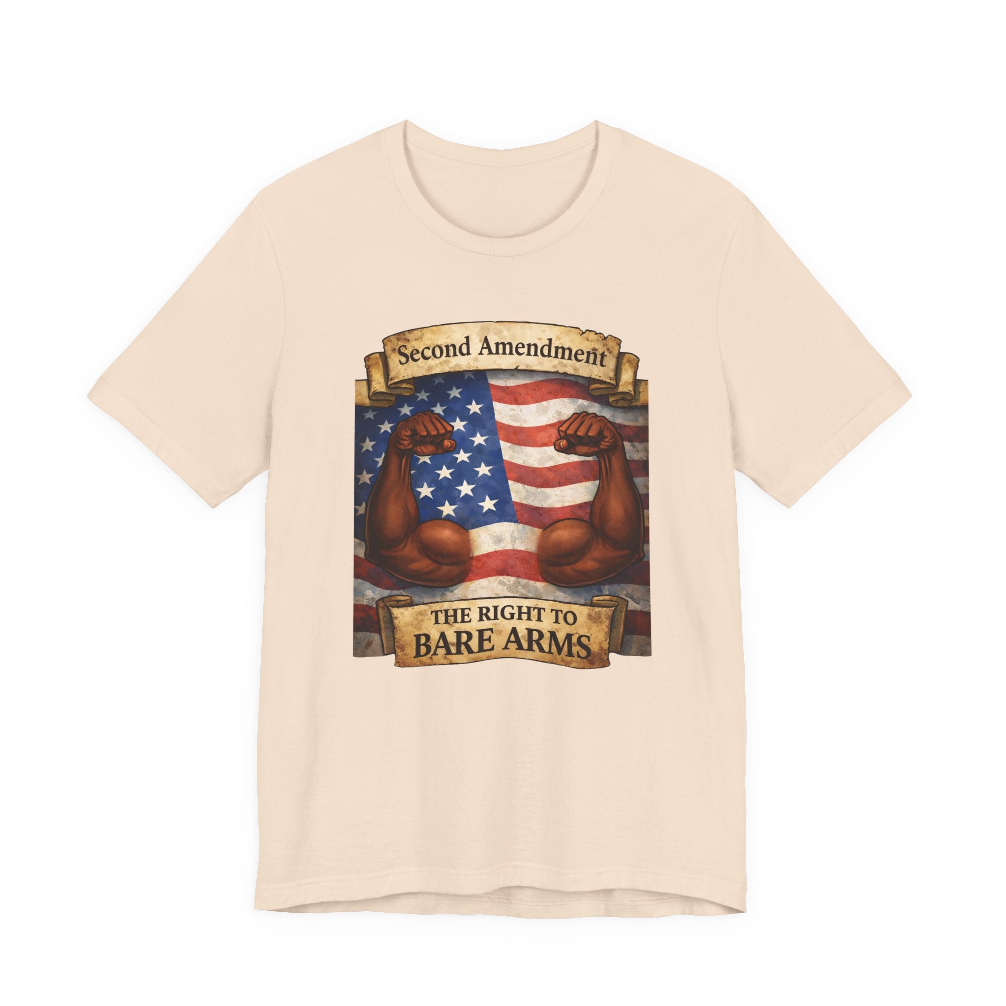 Second Amendment 'The Right to Bare Arms' T-Shirt