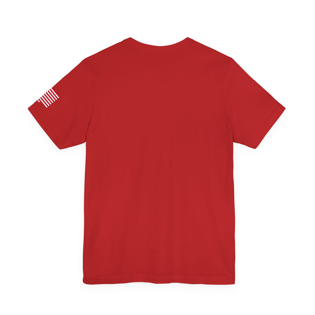 Armed & Ready Flag T-Shirt — .223 / 5.56 Patriotic Ammo Tee
