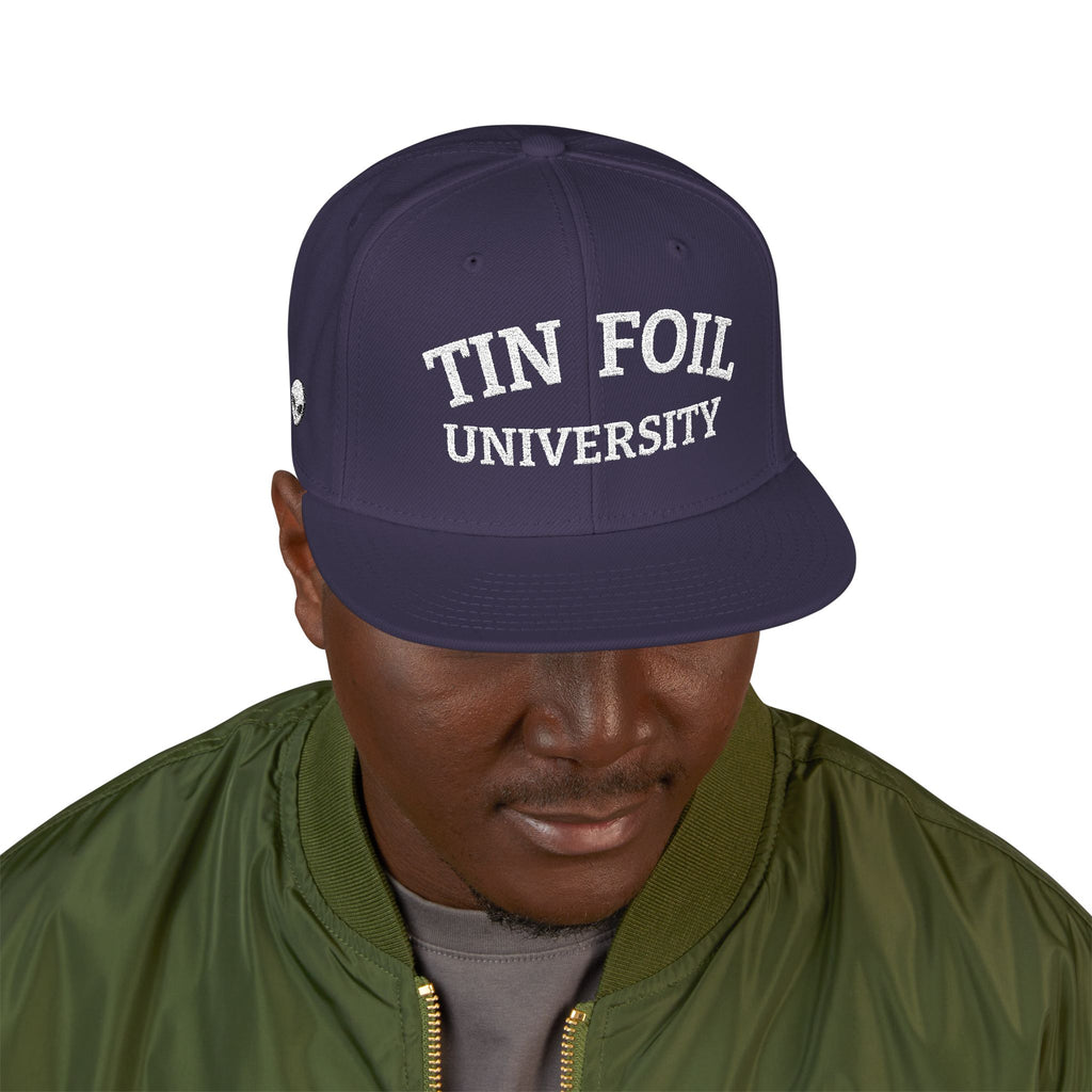 TIN FOIL UNIVERSITY  TFU Snapback (Embroidery)